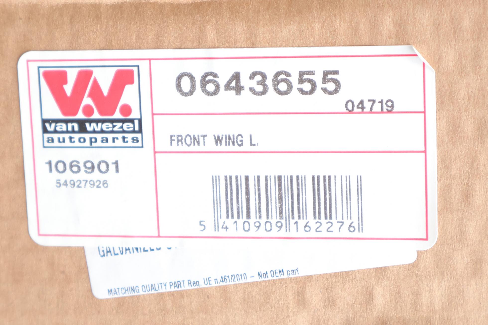 0643655 VAN WEZEL